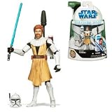 Star Wars 3.75 Clone Wars Basic Figure:Obi-Wan Kenobi