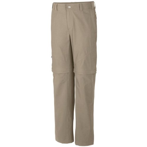 Columbia Men's Cool Creek Stretch Convertible Pant, Tusk, 32 On Sale
