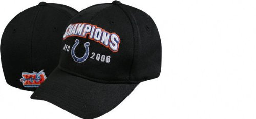 Buy Indianapolis Colts 2006 AFC Conference Champions Themus Flex Fit Hat