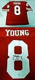 Steve Young, San Francisco 49ers Official NFL Autographed Authentic Football Jersey