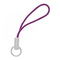 Cell Phone Strap Purple / Sterling Silver Ring (1)