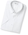 Van Huesen Men's Wrinkle Free Oxford Solid Short Sleeve Shirt