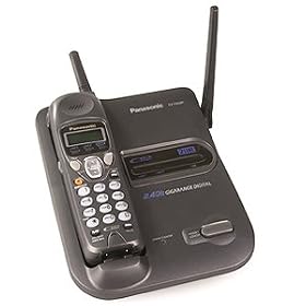 Panasonic KX-TG2267 2.4 GHz GigaRange Cordless Phone 2-Line /