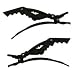 FHI T-Rex Hair Clips - BLACK
