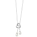 Sterling Silver Two Become One Sentimental Expressions Necklace