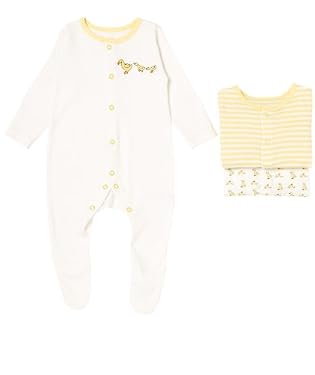 Unisex Ducks Sleepsuits - 3pk