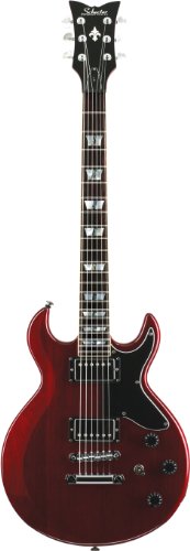 Schecter S-1 Electric Guitar See-Thru Cherry