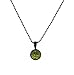 Necklace - N171 - Swarovski (tm) Crystal Drop (10mm / 3/8") ~ Olivine (Olive Green)