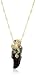 Borgioni  Frog Ebony Wood Horn Necklace