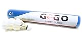 GOGO BS01 Practice Badminton A Grade Duck Feather Shuttlecocks - Speed 77 - Price for 1 Tube