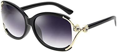 New metal diamond fashion big frame sunglasses driving mirror female tide