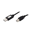 Druckerkabel Adapter Kabel USB 2.0 A-B (USB Stecker Type A / USB Stecker Type B) f�r ALLE Epson Druker (Siehe Beschreibung f�r kompatible Modelle) - Einschlie�lich: Epson Stylus Pro S Scan SX TMP 1000 10000 10000CF 1000CF 10600 10601 10602 10603 10604 10605 10606 3000 4000 4400 5000 7000 7000S 7500 7600 9000 9500