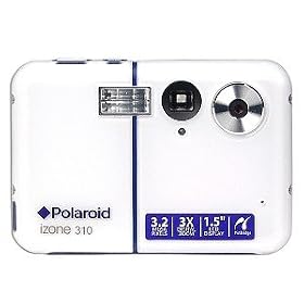 Polaroid iZone 310 3.2MP 3x Digital Zoom Camera (White)