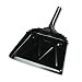 UNISAN Metal 12' Dustpan, Wide, Black (03000)