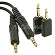 Olympus KA-333 Compaticord, Connects Earphone or Headphone Jack Output to Mic Input Jack