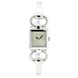 GUCCI Women's YA120504 Tornabuoni Collection Diamond Stainless Steel Watch by Gucci