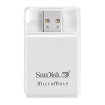 Sandisk MicroMate SD/ SDHC Memory Card Reader (White, BULK Package)