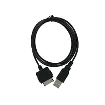 Zune HD 16GB 32GB Accessories. Premium Black 2-In-1 USB Data Hotsync & Chargi...