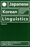 Japanese/Korean linguistics. Vol. 9