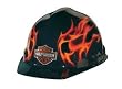 Harley Davidson - Safety Wear H-D Flames Hard Hat, Black