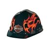 Harley Davidson - Safety Wear H-D Flames Hard Hat, Black