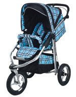 Baby Bling BBPB333P Metamorphosis Jogging Stroller, Papillian Blue (Open BOX)