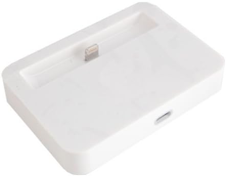 Dreamvasion Desktop Data Sync & Charger Cradle Mount Dock Docking Station for Apple iPhone 5 (White)