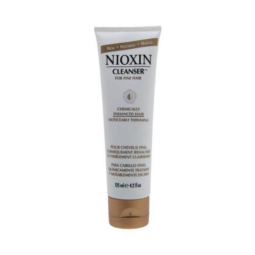 ways to get thicker hair:Nioxin Cleanser, System 4 (Fine/Treated/Noticeably Thinning)