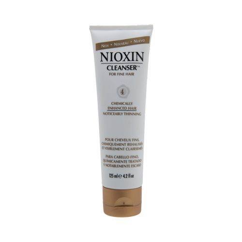 ways to get thicker hair:Nioxin Cleanser, System 4 (Fine/Treated/Noticeably Thinning)