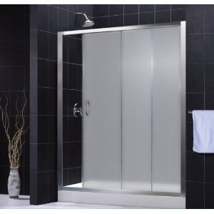 DreamLine SHDR-1060726-04-FR Infinity Shower Door, Brushed Nickel