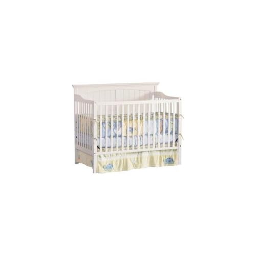 Bassett Baby Cape Cod III 4 in 1 Convertible Crib in White
