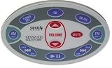 Kenwood PKG-RC50MR Wired Marine Remote Control for KDC-232MR