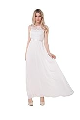 Backless Lace Sleeveless Ankle Length Evening Dress 