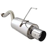 1992-1995 Honda Civic 3DR Hatchback EG Stainless Axle-Back Bolt-on Exhaust Muffler by RS Type