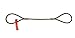 Liftall 12EZEEX16 EZ Flex Wire Rope Sling, Eye and Eye, 1/2" x 16