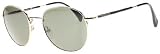 Giorgio Armani Men's 841 Light Gold Frame/Grey Lens Metal Sunglasses