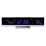Technoline WS 6810 blau Temperaturstation blaue LED 3-teilig