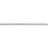 Sterling Silver 1/2 (.5) cttw Diamond Fancy Link Bracelet