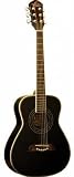 Oscar Schmidt OGHSB 1/2 Size Dreadnought Acoustic Guitar (High Gloss Black)