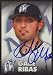 Gabe Ribas, Fort Wayne Wizards - Padres Affiliate, 2003 Instant Copy Autographed Card