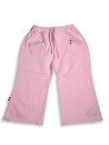 Wild Mango - Girls Pull on Ribbed Fleece Pants, Dirty Rose