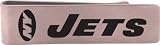 Titanium NFL Football New York Jets Logo Money Clip