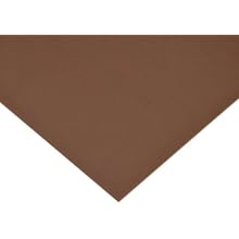 PVC (Polyvinyl Chloride) Sheet, Opaque Brown, 0.010" Thickness, 10" Width, 20" Length (Pack of 1)