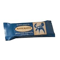MOOSE MUNCH: Milk Chocolate Bar: 6 Count
