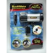 Handheld Crank Rechargeable Spotlight by Sun-Mate- Dynamo, AC, and Car Charger: Model 765