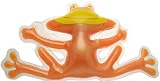 Cookie Jar Characters Glitter Cream Bath - Orange Frog 40ml / 1.4oz - B000MLAXCW
