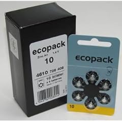 VARTA ecopack Typ 10 gelb, 4610 H�rger�tebatterien,  10 x 6er Blister