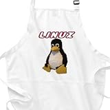 Lego Linux BBQ Apron
