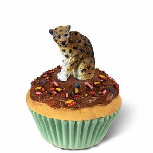 Leopard Cupcake Trinket Box