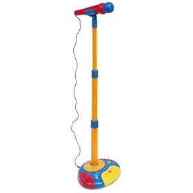 Bontempi - SM1430 - Instrument de Musique - Stage Microphone R�glable avec Sound Effects Sonores